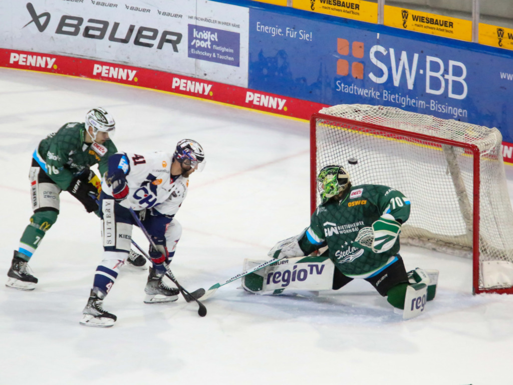 In Bietigheim erlebten die Towerstars nach einer 4:1 Führung am Ende eine herbe Überraschung. Bild: F.Enderle